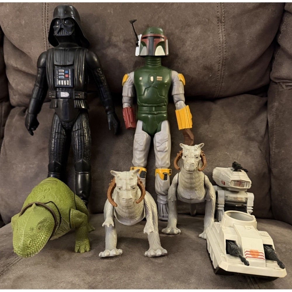 1978-1981 Star Wars Toy Lot Kenner Figures, Vehicles, Etc.